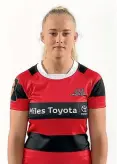  ??  ?? Canterbury’s Grace Steinmetz comes to sevens with an impressive pedigree.