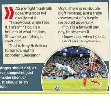  ??  ?? those stages should not, as they have suggested, just be a considerat­ion for UEFA... it should be an obligation.