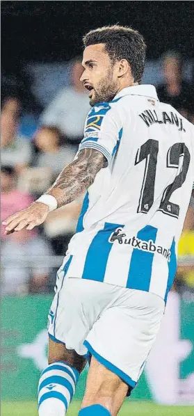  ?? FOTO: EFE ?? Willian José celebra el primer gol de la temporada de la Real, en Villarreal