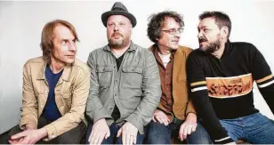  ?? Emily Rieman ?? Rock band Mudhoney is, from left, Mark Arm, Dan Peters, Steve Turner and Guy Maddison.