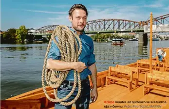  ?? Foto: Petr Topič, MAFRA ?? Krátce Kurátor Jiří Sulženko se své funkce ujal v červnu.