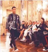  ??  ?? 甄子丹在米蘭為德國品­牌走秀，卻惹來風波。 （取材自Instagr­am）