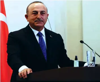  ?? DR ?? Ministro turco Mevlut Cavusoglu rejeita partilhar detalhes do tratamento dos processos