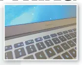  ??  ?? MACBOOK AIR