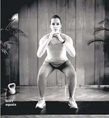  ?? GETTY IMAGES ?? HIIT squats