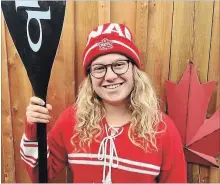  ?? SPECIAL TO THE WELLAND TRIBUNE ?? Stand-up paddle board athlete Maddi LeBlanc.
