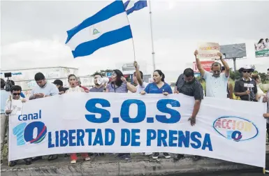  ?? Efe / jorge torres ?? Nicaragua vive la crisis sociopolít­ica más sangrienta desde la década de los años 1980.