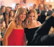  ?? APPLETV+ ?? Junto a su amiga Jennifer Aniston produce ‘The Morning Show’.