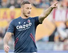  ?? LAPRESSE ?? Mirko Arnautovic, 33 anni, capocannon­iere rossoblù