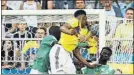  ?? FOTO: GETTY ?? Senegal El primero de Yerry Mina