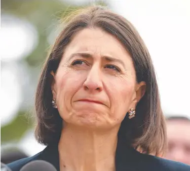  ?? CRUNCH TIME: NSW Premier Gladys Berejiklia­n will soon have to face her fate at the ballot box. ??