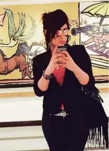  ?? Reuters ?? Social media celebrity Qandeel Baloch, who was strangled in what appeared to be an honour killing, in Multan, is pictured in a selfie on her Facebook page.