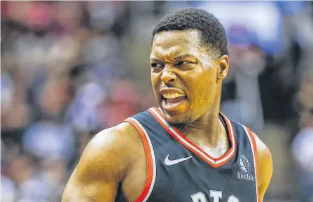  ?? POSTMEDIA FILE ?? Kyle Lowry has shown star power in the leadup to the Raptors’ move to Disney World to finish the 2019-20 season.