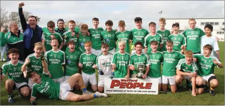  ??  ?? Kilross Gaels celebratin­g after their extra-time victory.