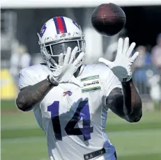  ?? AP ?? Buffalo traded wide receiver Sammy Watkins to Los Angeles on Friday.