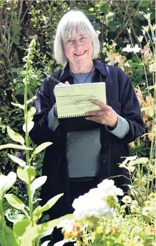  ?? PHOTO: PETER MCINTOSH ?? Honoured . . . Marilynn Webb reflects on winning the Supreme Award at Te Waka Toi Awards on Saturday.