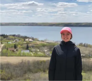  ?? SUPPLIED ?? “Geology is a hands-on degree and it wasn't the same after the transition to online learning. But the professors did an amazing job,” says Nicole Kerbs, a third-year geology student at the University of Regina.