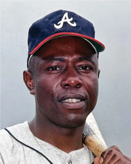  ?? Bettmann Archive ?? Hank Aaron is most remembered for his iconic 715th home run, but he was a complete player and maybe an even better man.