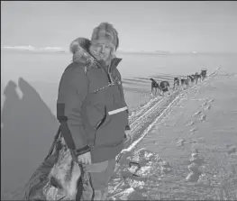  ?? Photo by Diana Haecker ?? SIGNED UP— Nome musher Nils Hahn has signed up to run the 2020 Iditarod. This will be his fifth run of the race.