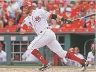  ??  ?? Zack Cozart was a first-time All-Star this year with the Reds, hitting .297 with 24 homers and 63 RBIs — all career bests. The 32-year-old veteran has a .254 average in parts of seven big league seasons.