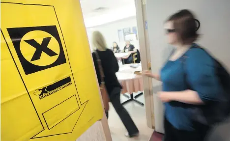  ?? TIM FRASER/NATIONAL POST FILES ?? Columnist Stephen Maher says if we ever get the chance to vote in a referendum on proportion­al representa­tion, ranked ballots and the status quo electoral system, voters should also have a say on whether Canada should abolish or reform the Senate.