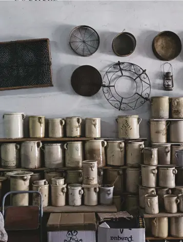  ??  ?? Inside the shop of family-owned ceramics company Ceramiche Nicola Fasano in the town of Grottaglie, Puglia, one of the regions we visit in ‘La Vita é Bella’ (page 164).