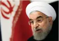  ?? PICTURE: REUTERS ?? RESISTANCE: Iranian President Hassan Rouhani.