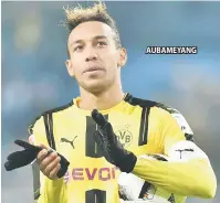  ??  ?? AUBAMEYANG