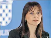  ?? ?? Ministrica Nataša Tramišak poručila je i kako je Hrvatskoj odobren program Konkurentn­ost i kohezija, vrijedan 5,2 milijarde eura