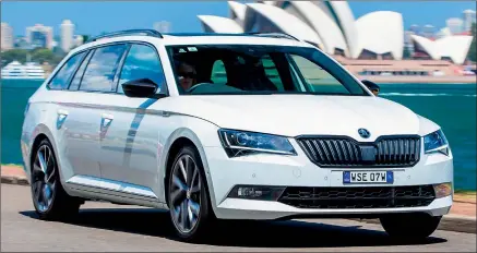  ??  ?? TOP SPEC: According to Skoda, more than 50 percent of Octavia volume is for the range-topping RS, with a skew towards the wagon variant.