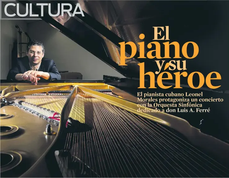  ??  ?? EL PIANISTA tiene en agenda conciertos en Italia, Turquía y Francia.