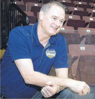  ?? JOE GIBBONS/THE TELEGRAM ?? Jeff Dunlap says he enjoyed his role as head coach for the expansion St. John’s Edge, but Dunlap took particular gratificat­ion from his work as general manager of the NBL Canada team. However, Dunlap’s his return to St. John’s is not assured.