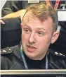  ??  ?? Angus area commander David Mcintosh, above, was one of three officers slated in a watchdog report.