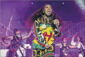  ?? Amy Harris / invision / AP ?? missy elliott, one of rap’s greatest voices, is one of the nominees for the 2019 Songwriter­s Hall of fame.