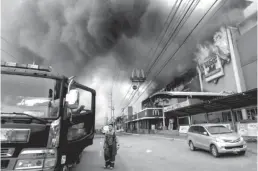  ??  ?? DAVAO. El lugar de la tragedia.