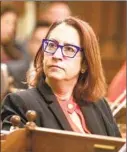  ?? Jason Armond Los Angeles Times ?? ASSEMBLYME­MBER Laura Friedman is among the candidates vying to succeed Rep. Adam B. Schiff.