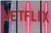  ?? CHRISTOPHE ENA THE ASSOCIATED PRESS ?? More than half of anglophone Canadians use Netflix, according to Media Technology Monitor.