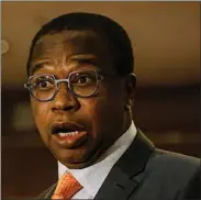  ??  ?? Finance minister Mthuli Ncube