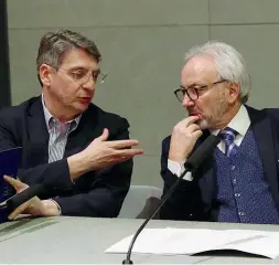  ??  ?? Confronto Il prefetto Attilio Visconti con il sindaco Emilio Del Bono (Ansa)