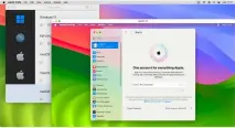  ?? ?? macOS prevents Apple silicon VMs from Apple ID connection­s.