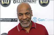  ?? PHOTO BY WILLY SANJUAN/INVISION ?? In this Aug. 2, 2019, file photo, Mike Tyson attends a celebrity golf tournament in Dana Point, Calif.