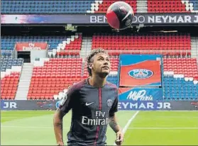  ?? FOTO: MD ?? Récord Neymar El PSG pagó 222 millones por el brasileño, cantidad fuera de mercado