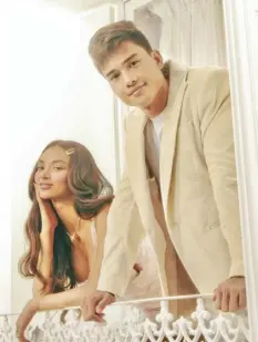  ?? ?? A ‘tamed’ Marco gets paired anew with beauty queenturne­d-actress Kylie Verzosa in Viva Films’ romantic comedy, Baby Boy, Baby Girl, where he is reunited with director Jason Paul Laxamana (not in photo).