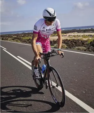  ?? JAMES MITCHELL ?? To improve out-of-thesaddle hill strength, find a hill that takes 10-15mins to climb and alternate 1min seated with 1min standing, shifting up a gear when you stand up. Recover on the downhill and repeat x 2-3.