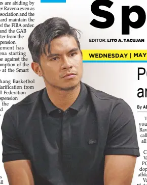  ??  ?? Kiefer Ravena