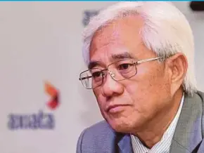  ??  ?? Axiata Group Bhd president and group chief executive officer Tan Sri Jamaludin Ibrahim says the merger will not lead to a loss of the telecoms group’s identity.
