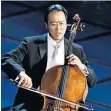  ??  ?? The Full Works Concert: Yo-Yo Ma Classic FM, 8.00pm