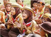  ?? PEMPROV JATIM FOR JAWA POS ?? KONSISTEN: Event tahunan East Java Scouts Challenge menjadi wadah bagi para anggota Pramuka untuk menunjukka­n potensi diri.