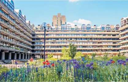  ?? ?? Nicola and Tom Philips have several pensions and a buy-to-let flat in the Barbican, London (right), but is it enough?