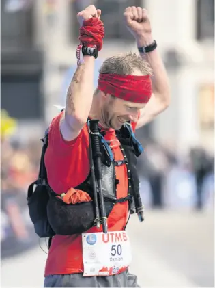  ??  ?? Damian Hall will be seeking another ultra-distance record on the Cape Wrath Trail